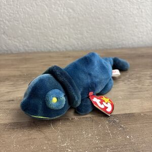 Ty Beanie Baby Plus Chameleon Rainbow Oct 14 1997